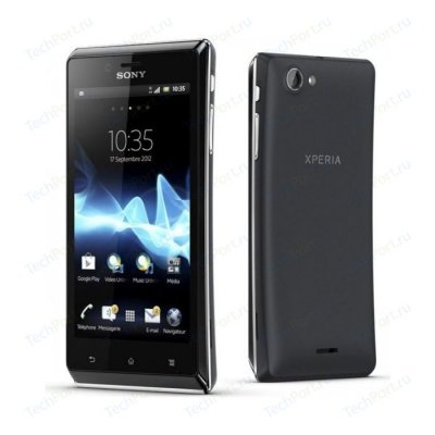   Sony ST26i Xperia J Black EU