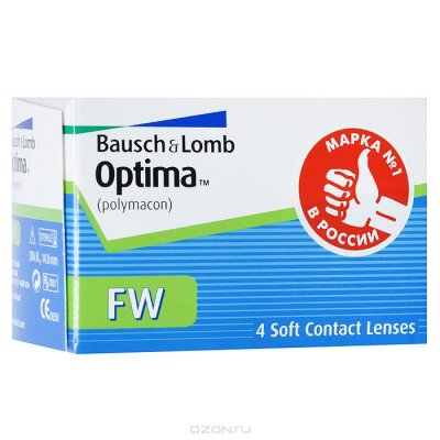 Bausch + Lomb   Optima FW (4  / 8.4 / -1.00)