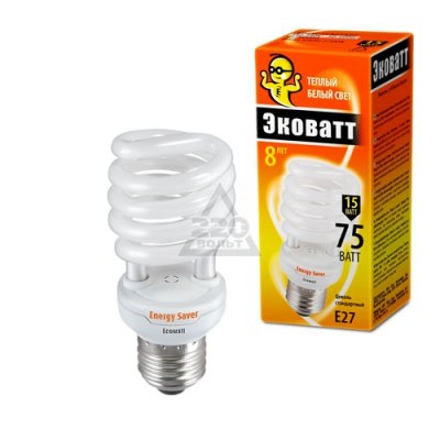 ECOWATT Mini SP 15W 827 E27