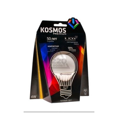    premium LED 4  A50 E27 230v 3000K KLED4wA50230vE2727