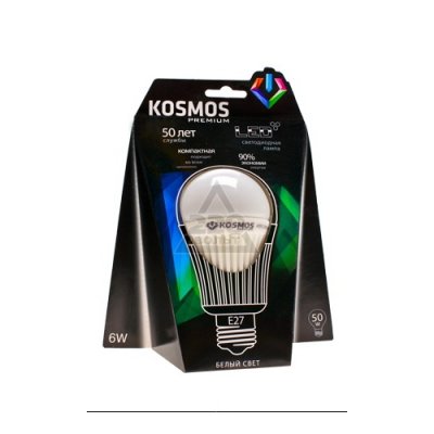    premium LED 8  A60 E27 230v 4500K KLED8wA60230vE2745