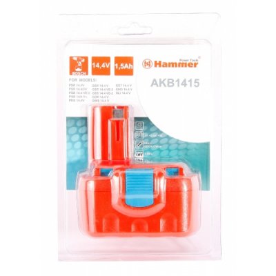  Hammer AKB1415 14.4  1.5   BOSCH