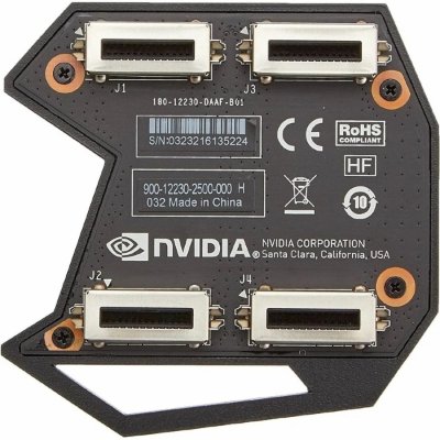    Nvidia GEFORCE GTX SLI HB BRIDGE, 2-SLOT (900-12230-2500-000)