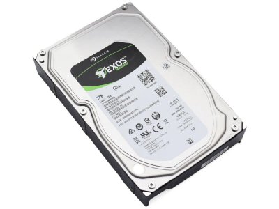   2  Seagate ST2000NM000A Exos 7E8 HDD 3,5" SATA III,  256 Mb,  7200