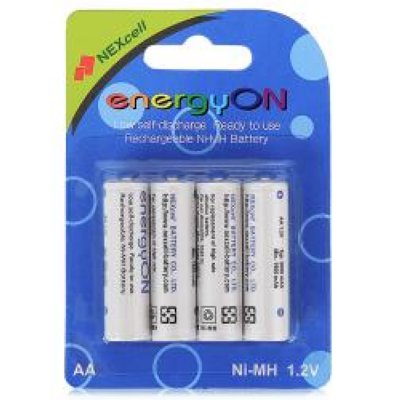  Nexcell energyON AA-2000-4 (NiMH, 1.2V, 2000mAh) Size "AA" (. 4 )