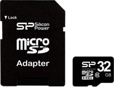   Micro SecureDigital Micro SecureDigital 32Gb HC Silicon Power class6 (SP032GBSTH006V10-