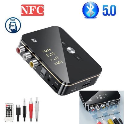     NFC AUX Bluetooth 5.0  RCA AUX