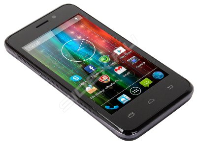  Prestigio MultiPhone PAP5400 DUO 4Gb Black 2SIM/ 4?/ WVGA (800 x 400)/ 8Mpx/ GPS/ WiFi/ BT/