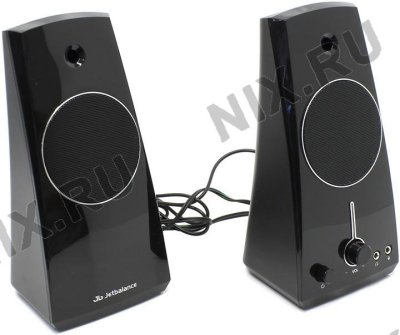  Jetbalance (JB-121) Black (2x2.5W)   USB