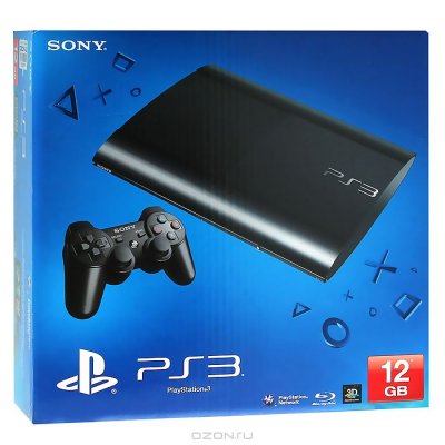   Sony PlayStation 3 12Gb CECH-4008A 12Gb + +Wonderbook+Move/Camera