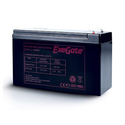    Exegate 12V9AH F1 129860