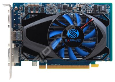  Sapphire Radeon HD 7750 11202-13-20G (800Mhz, PCI-E 3.0, 2048Mb, 1600Mhz, 128 bit, DVI, H