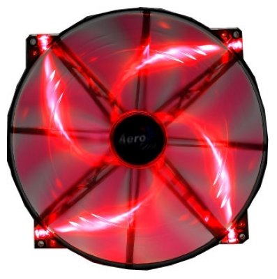  Aerocool Silent Master "Red LED" 200mm 800rpm 18 dBA   EN55659