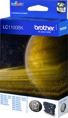 LC-1100BK  Brother DCP-385C, DCP-6690CW, MFC-990CW  (Black), 450 . (5% )