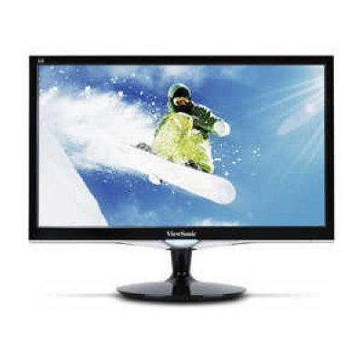  21.5" Viewsonic VA2238W-LED glossy-black Ultra-Slim DVI FullHD 5ms 250cd 10 000 000:1 TFT