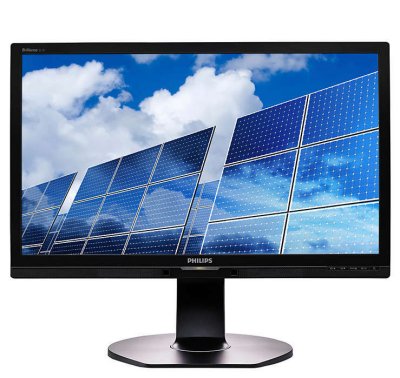  23.6" Philips 247E3LSU2/01(00) Black [LED, LCD, Wide, 1920x1080, 2 ms, 170/160, 250 cd/m,