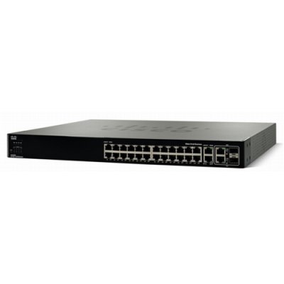 Cisco SB SFE2000-G5   24x10/100, 4x Gigabit (davon 2x Combo SFP), 19"