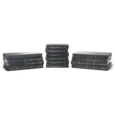 Cisco SG300-10P (SRW2008P-K9-EU)   (8UTP 10/100/1000Mbps PoE + 2Combo 1000BASE-