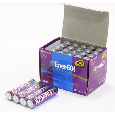 A3Q QEnerGO (AAA/LR03-box24) Super Alkaline (24  -  4 .  PVC  x 6)