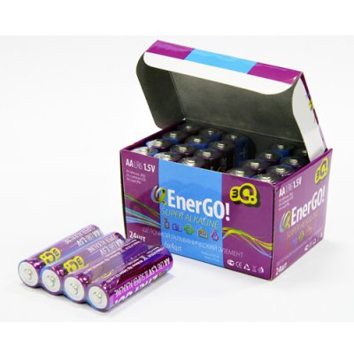  3Q QEnerGO (AA/LR06-box24) Super Alkaline (24  -  4 .  PVC  x 6)