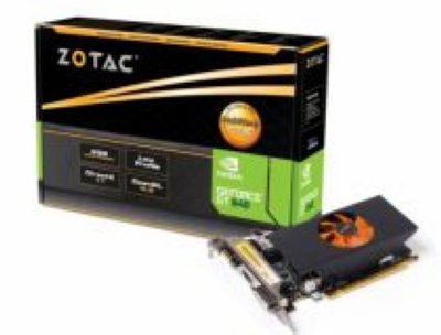  2Gb (PCI-E) Zotac GT640 c CUDA (GFGT640, GDDR3, 128 bit, HDCP, VGA, DVI, HDMI, Low Profil