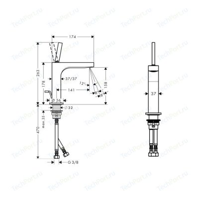 Axor Citterio     180     (39031000)