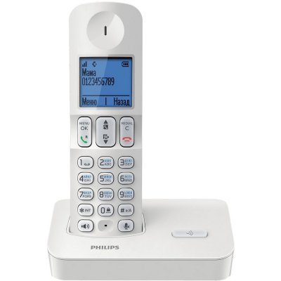 Philips D 4001 White   DECT