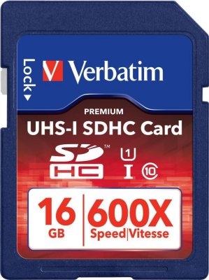   SD 16GB Verbatim SDHC Class 10 UHS-1