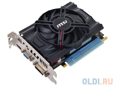  1Gb (PCI-E) MSI N650 1GD5/OC V1  CUDA (GFN650, GDDR5, 128 bit, HDCP, VGA, DVI, HDMI, Ret