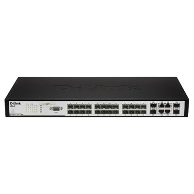   D-Link DES-3200-28F 24-port Switch SFP/4xCombo 1000BASE-T/SFP