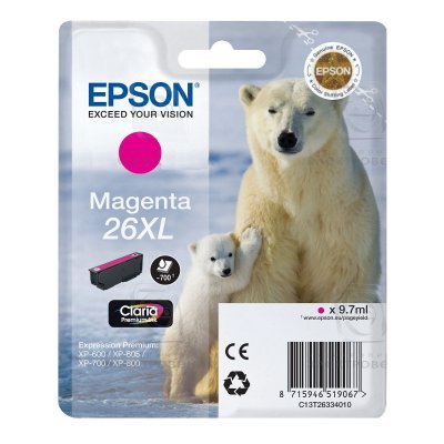 T26334010 EPSON 26XL    Expression XP-600/605/700/800