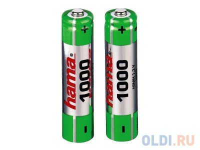  R03/AAA Hama H-87055 Ni- 1000mAh 1.2  2 