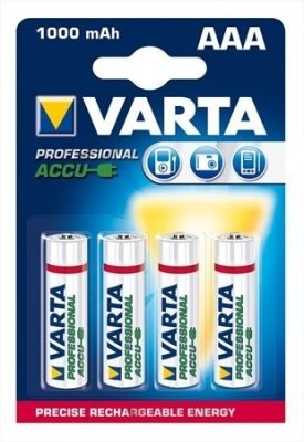  Varta PROFESSIONAL 4xAAA1000mAh