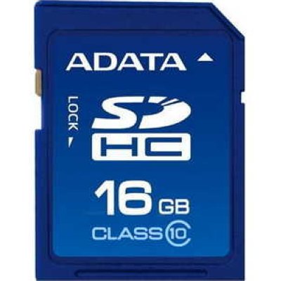   A-Data (SDHC-16Gb Class10)SecureDigital High Capacity Memory Card