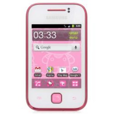  Samsung GT-S5360 Galaxy Y Pure White (Hello Kitty)