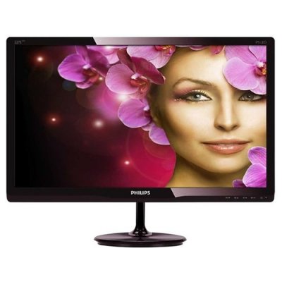  23" Philips 237E4QSD/00(01) Black-Cherry (IPS, LED, LCD, Wide, 1920x1080, 7 ms, 178/178, 2