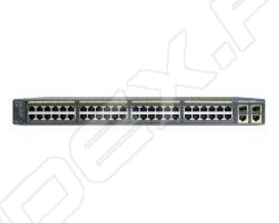  Cisco Catalyst 2960 Plus 48 10/100 + 2 T/SFP LAN Base (WS-C2960+48TC-L)