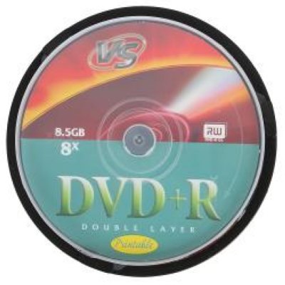   VS DVD+R 8.5Gb 8x Double Layer Printable Cake Box 10P