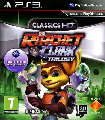   Sony PS3 The Ratchet & Clank Trilogy. Classics HD