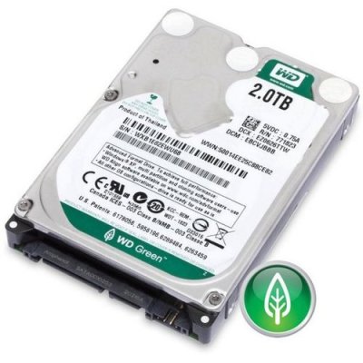   2.5" SATA 2.0  5400rpm 8mb WD Scorpio Blue ( WD20NPVX ) OEM