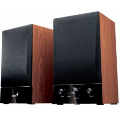 Genius SP-HF 1250B  A2.0 40W RMS, cherry wood