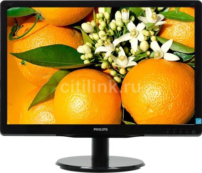  19" Philips 190V3LAB5/01  TN LED 1440x900 10000000:1 250cd/m^2 5ms VGA DVI