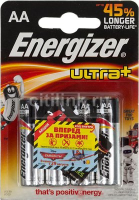  Energizer Ultra+ LR06/FSB4  (4 )