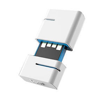   8GB USB Drive (USB 2.0) Leef Spark White/Blue