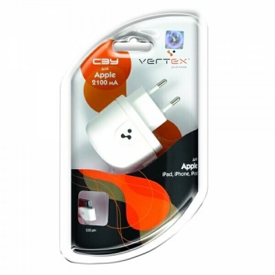    Vertex 10312  iPhone, iPod, iPad, 2100mA, 