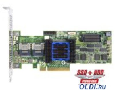 Adaptec ASR-6805TQ SGL  SAS 2273600-R (PCI-E v2 x8, LP, SAS 6G,RAID...,8port(int2*SFF8087