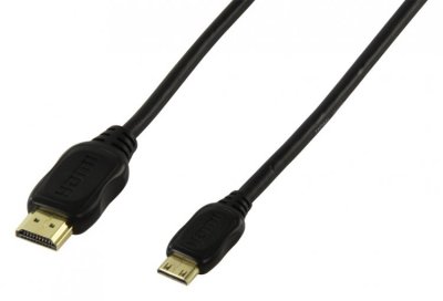  miniHDMI - HDMI 19M/19M 1.5 , V1.4, HQ,   [CABLE-5505-1.5]