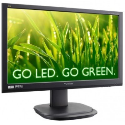  23.6" Viewsonic VG2436WM-LED; 16:9, 1920 x 1080 Full HD, 5ms, D-sub, DVI, 20,000,000:1 DCR,