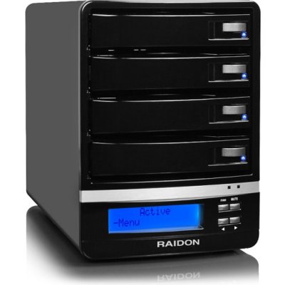  RAIDON GR5630-WSB3+, 4 x 3,5", USB 3.0/eSATA/FireWire800  HDD