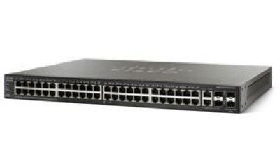 Cisco SB SF500-48P-K9-G5  PoE 48- 10/100 POE Stackable Managed Switch w/Gig Uplink